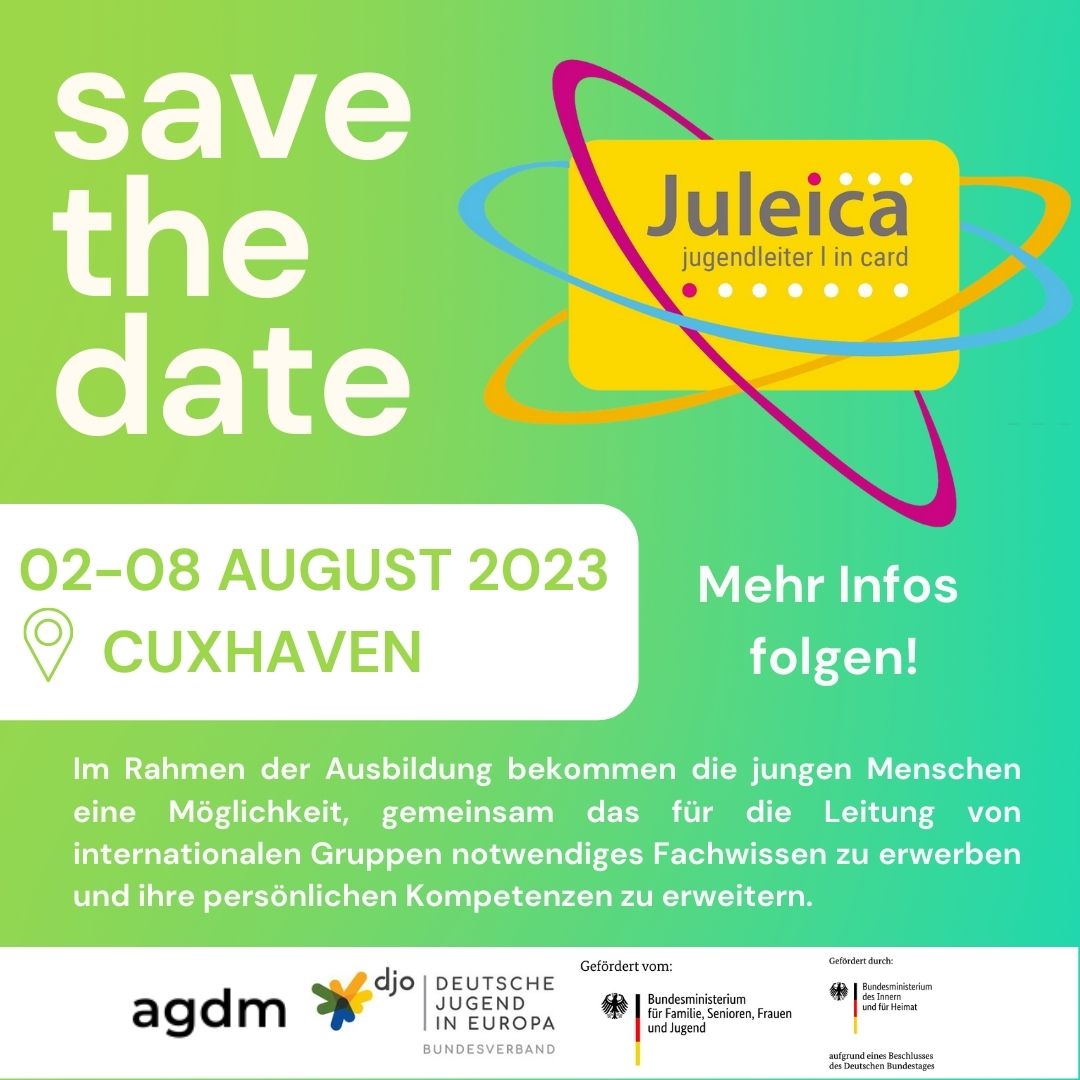 SAVE THE DATE: Multinationale JuLeiCa 2023